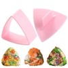 HJUWANG Triangle Sushi Mold Kitchen Sushi Making Mould Sushi Maker