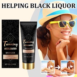 Bräunungsbeschleuniger Solarium, Solarium Creme Mit Bronzer, Körperbräuner und Bräunungsbeschleuniger, Sofortiger Bronzer und Bräunungsverstärker, Solarium und Außenbräune(#100g 1PC)