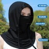 UV Protective Cooling Balaclava Hood - Breathable Full Head Mask