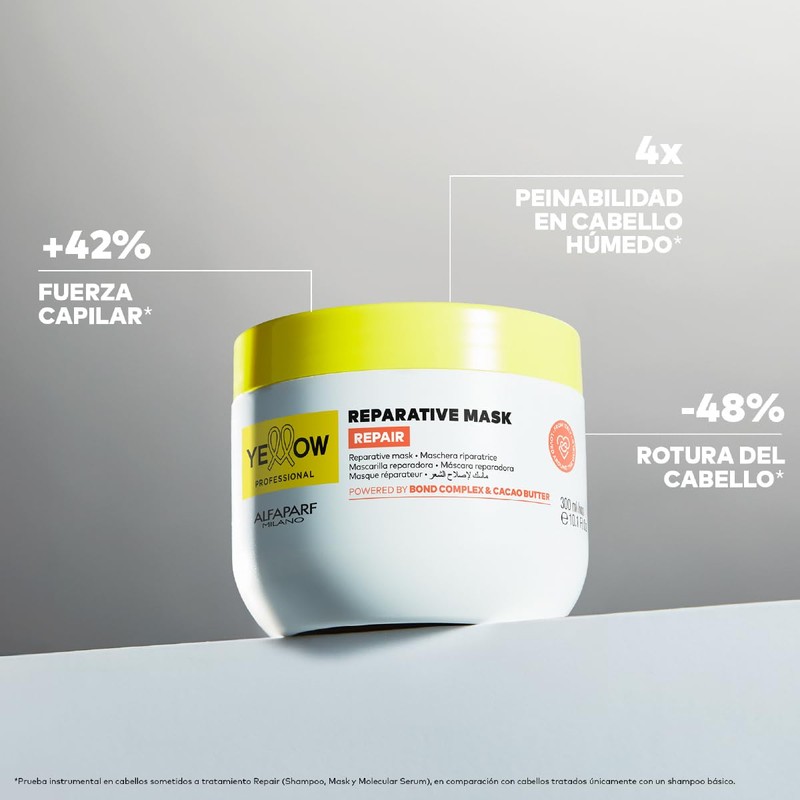 Yellow Professional - Repair Reparative Mask 300 ml (Nuevo Modelo)