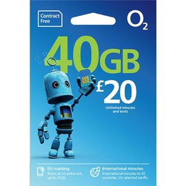 O2 Premium International 30 Big Bundle Pay as you go