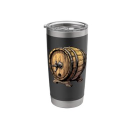 Funny Beer Barrel Costume for Man and Woman Stainless Steel Insulated Tumbler