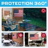 Garnetics Outdoor TV Cover 39 Inch Waterproof and Weatherproof TV