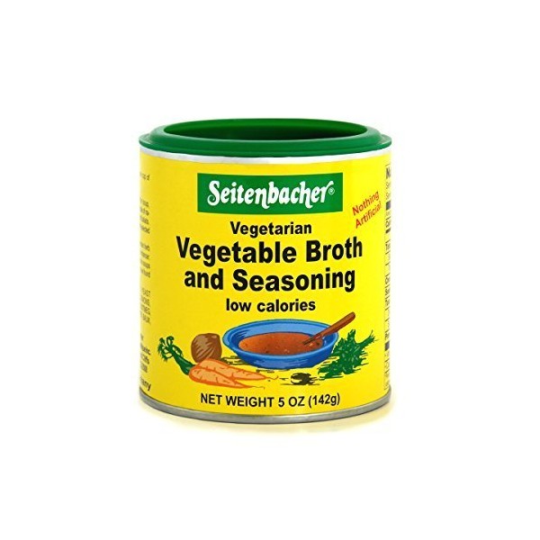 Seitenbacher Vegetable Broth and Seasoning - 5 oz. can (3-Pack)