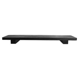 Garcia de Pou Bamboo Sushi Base, Black, 30 x 11 x 2.5 cm
