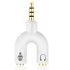 CABLEPELADO Audio Splitter Adapter Headphone Splitter TRRS Audio Adapter Headphone