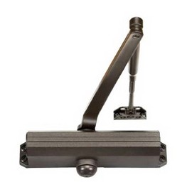 Norton Door Controls 1601 x 690 1600 Series Door Closer, Cast Aluminum Body, Adjustable Size 3-6, ADA Tri-Pack, Dark Bronze Finish by Norton Door Controls