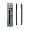 KURUTOGA Mitsubishi Pencil Mechanical Pencil Metal 0.5mm Nocturne Black M5KH1P.24