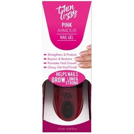 Thin Lizzy Pink Armour Nail Gel, Strengthen, Protect, Repair, & Restore