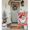 Fapulee Welcome Christmas Garden Flag 24-Christmas-1