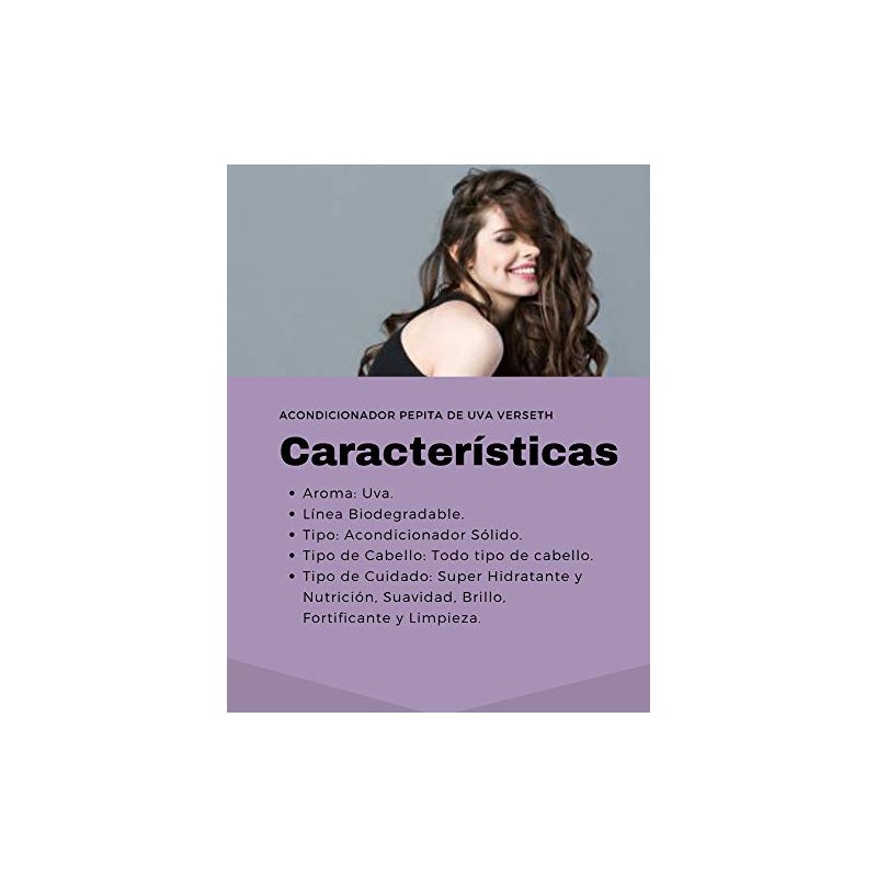 Verseth - Kit Shampoo acondicionador en barra, Super Hidratante