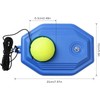MHZXLC Entrenador de Tenis, Base de Tenis con una Cuerda,
