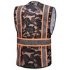Gasoline Class 2 High Visibility Reflective Safety Vests Women &