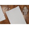 Deluxe Anti Roll Wedge Baby Changing Mat, Oat Gingham, Waterproof