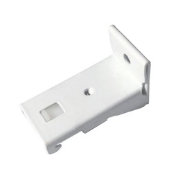 Side Ceiling Curtain Track Mount Bracket Curve Curtain Track Bracket Curtain Mounted Bracket for Side Mounted or Ceiling Mounted