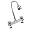 Kitchen Sink Faucet Professional Modern Simple Style Cold Hot Dual