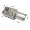 Mini Motor DC12V 23RPM Gearbox High Torque Thermal Gear Motor