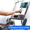Jetec Treadmill Book Holder, Clear Acrylic Reading Rack for Treadmill