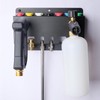 Pressure washer bracket, 7-hole wall mounted storage rack for foam
