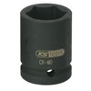 KS Tools 515.1727 Hexagon impact socket, short, 1", 27mm