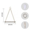 CENPEK Hanging Distressed Wood Floating Shelves with Swing Rope, Farmhouse