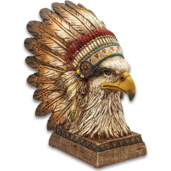 K EXCLUSIVE Majestic Eagle Spirit Sculpture | Hand Crafted Polyresin