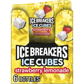 Ice Breakers 240 Count Ice Breakers Ice Cubes Strawberry Lemonade Sugar Free Chewing Gum