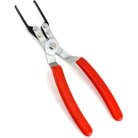 Car Relay Disassembly and Assembly Pliers,with Easy-grip Handle, Claw Hook Clip for Fuse Replacement, Multi-functional Puller, Universal Car Repair Accessory (Red)