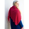 Invero, Merino Triangular Scarf Susi, 100% Wool -