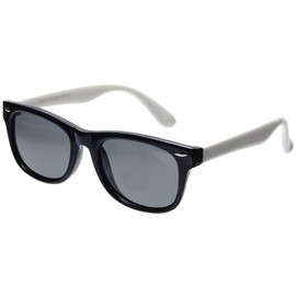 Grandios GD-KGL 11 Color Sunglasses, Kids, Kids, Boys, Girls, UV Protection, Polarized Lens, Stylish, Cute, Temple, multicolor (black / white)