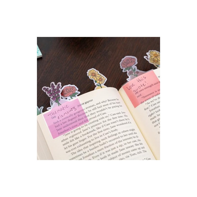 Kikkerland Notizzettel Blume