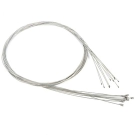 EBTOOLS. 10 Pcs Inner Wire, Shifter Gear, For Gear, For Road Bikes, Stainless Steel, Bicycle Parts, Replaceable, Durable 6.6 ft (2 m)