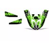WD Sled Graphic Decals Stickers For Arctic Cat Sno Pro