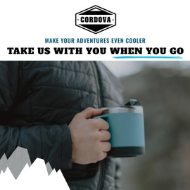 Cordova Outdoors Trailhead Class Camp Mug, Snowcap, 14 oz