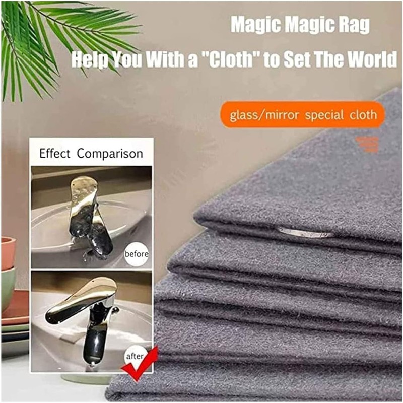 Thickened Reusable Streak Free Microfiber Magic Cleaning Cloths,20 * 30cm