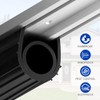DGSL Garage Door Seals Bottom Rubber Weather Stripping Kit Seal