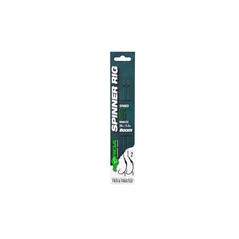 Korda Spinner Rig Spinner Barbless Qty 2 (Size 5) -