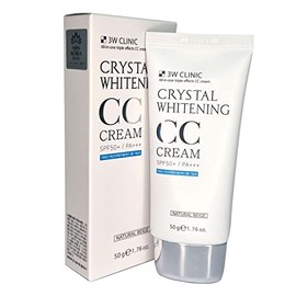 [Clínica de 3W] Crystal CC Cream 1.7 fl oz SPF50 PA+++ (beige natural)/crema Multi-CC, bloqueador solar / cosméticos coreanos