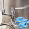 3 PCS Bathroom Cleaning Sponge, Bathroom Sponge, Sponge Brush with
