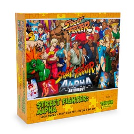 Toynk Street Fighter Collage 1000-Piece Jigsaw Puzzle for Adults | Brain Teaser, Educational Developmental Toys & Games, Building Kit Activities to Encourage Creative Play | 28 x 20 Inches