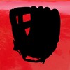 Baseball Glove Silhouette Decal – 5 Inch Black Vinyl Mitt