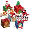 Cholemy 12 Pcs Christmas Money Dispenser and Money Box with