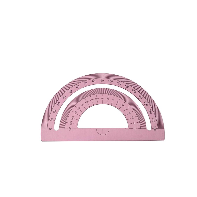 Accod Aluminum Alloy Ruler Set: Stainless Steel Scale Ruler, Math