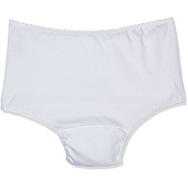 P&S Healthcare 2X-Large White Ladies Cotton Comfy Plus Incontinence Brief