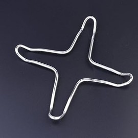 Stainless Steel Tea Pot Stainless Steel Gas Ring Trivet Reducer Stove Cooker Heat Coffee Pots Makers Pans Saute Pan Trivets Kitchen Accessories