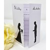 Pack of 10 Silouette Wedding Invitations with ribbon and envelopes-