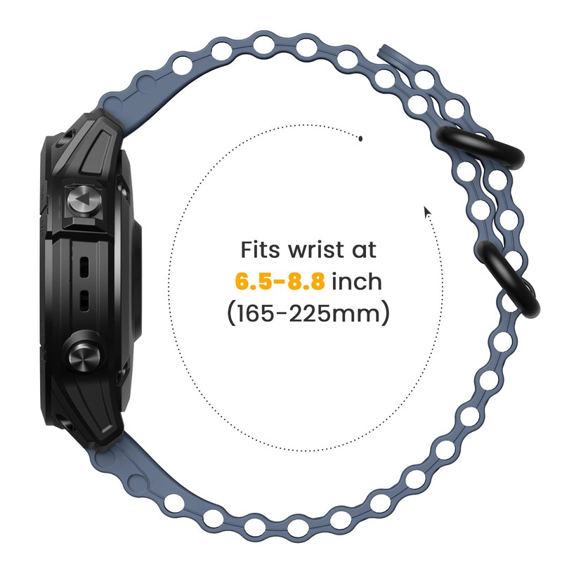 NotoCity for Garmin Fenix 6 pro Strap,22mm Quick Fit Strap