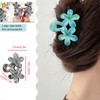 Flomiara 5PCS Flower Hair Clips for Women, Hawaiian Hair Claws