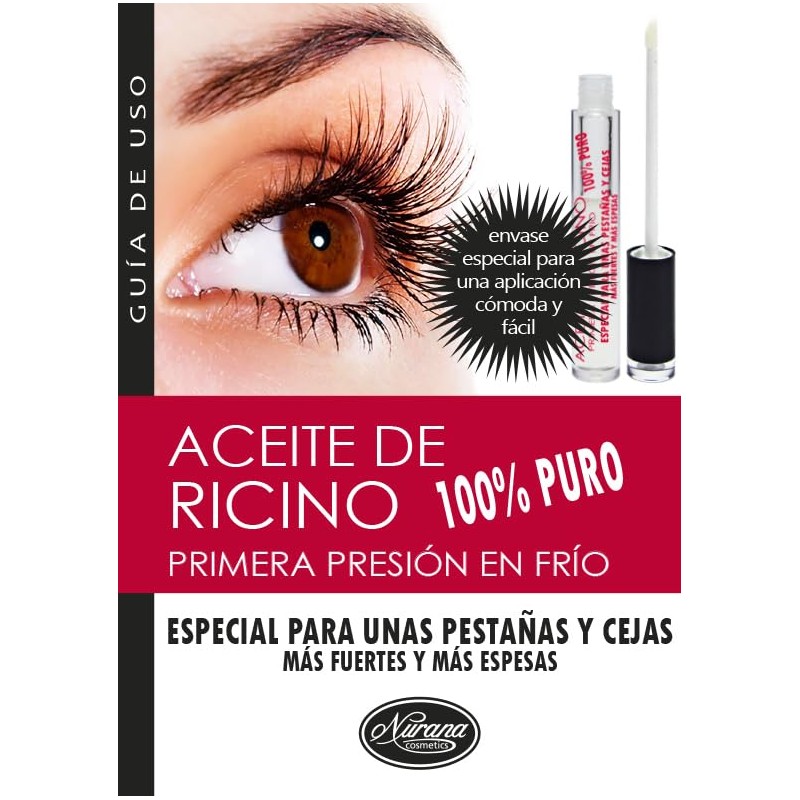 NURANA 100 RIZINUS OIL NATURAL WIPERS 4ML