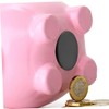 Alasum 5pcs Rubber Piggy Bank Stoppers, Multi-Size Money Box Plugs